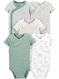 Simple Joys by Carter's Baby 5-Pack Side Snap Bodysuit