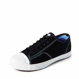 Amazon Brand - Symbol Men's Black Canvas Sneakers-9 UK/India (43 EU) (AZ-GI-365B)