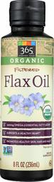 365 Everyday Value, Organic Filtered Flax Oil, 8 fl oz