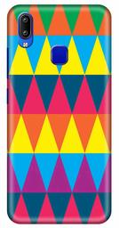 Amazon Brand - Solimo Designer Triangle Pattern 3D Printed Hard Back Case Mobile Cover for Vivo Y93