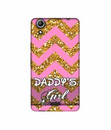 Amazon Brand - Solimo Designer Daddy's Girl 3D Printed Hard Back Case Mobile Cover for Micromax Canvas Selfie 2 Q340