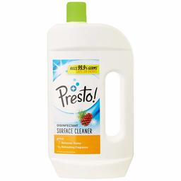 Amazon Brand - Presto! Disinfectant Floor Cleaner Pine, 975 ml