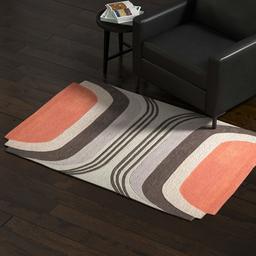 Amazon Brand – Rivet Modern Color-Block Area Rug, 4 x 6 Foot, Multicolor