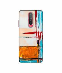 Amazon Brand - Solimo Designer Glass Paint 3D Printed Hard Back Case Mobile Cover for Poco X2 / Mi Redmi K30