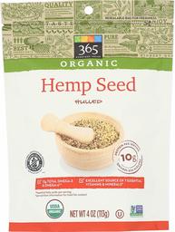 365 Everyday Value, Organic Hulled Hemp Seed, 4 oz