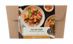 Amazon Meal Kits, Thai Red Curry with Chicken & Jasmine Rice, Serves 2