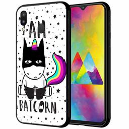 Amazon Brand - Solimo Designer Batcorn Printed Hard Back Case Mobile Cover for Samsung Galaxy M20 (D1245)