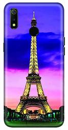 Amazon Brand - Solimo Designer Eiffel Tower 3D Printed Hard Back Case Mobile Cover for Realme 3 / Realme 3i