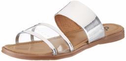 Flavia Women's Silver Fashion Slippers-9 UK (41 EU) (10 US) (FL150/SLV)