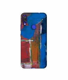 Amazon Brand - Solimo Designer Color Blog On Canvas 3D Printed Hard Back Case Mobile Cover for Xiaomi Redmi Note 7 Pro