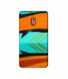 Amazon Brand - Solimo Designer Brush Art 3D Printed Hard Back Case Mobile Cover for Nokia 2.1