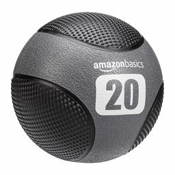 AmazonBasics Double Grip Type Medicine Ball, 20-Pound