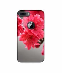 Amazon Brand - Solimo Designer Blossom Like Flower 3D Printed Hard Back Case Mobile Cover for Apple iPhone 8 Plus (with Logo Cut)