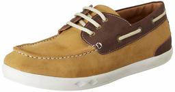 Amazon Brand - Symbol Men's Camel/Coffee Synthetic Sneakers-9 UK/India (43 EU) (AZ-KY-223B)