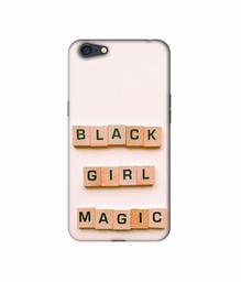 Amazon Brand - Solimo Designer Black Girl Magic 3D Printed Hard Back Case Mobile Cover for Oppo A71