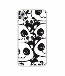 Amazon Brand - Solimo Designer Panda Texture UV Printed Soft Back Case Mobile Cover for Tecno i7