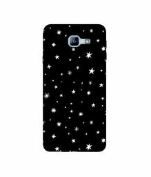 Amazon Brand - Solimo Designer Sperking Stars 3D Printed Hard Back Case Mobile Cover for Samsung Galaxy A8 (2016)