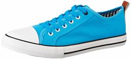 Amazon Brand - Symbol Men's Turq Canvas Sneakers-6 UK (AZ-SH-03)