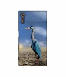 Amazon Brand - Solimo Designer Bagula 3D Printed Hard Back Case Mobile Cover for Sony Xperia XZ Dual