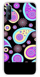 Amazon Brand - Solimo Designer Multicolor Violet Pattern Printed Soft Back Case Mobile Cover for Realme C3