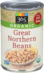 365 Everyday Value, Organic Great Northern Beans, 15 oz