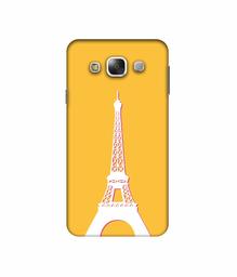 Amazon Brand - Solimo Designer Eiffel Tower 3D Printed Hard Back Case Mobile Cover for Samsung Galaxy E5