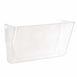 AmazonBasics - Bolsillo de pared, carta, claro, 1 bolsillo