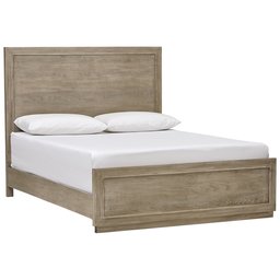 Stone & Beam Bishop Modern Queen Raised Bed Frame Platform with Headboard, 63