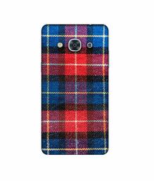 Amazon Brand - Solimo Designer Check Cloth 3D Printed Hard Back Case Mobile Cover for Samsung Galaxy J3 Pro