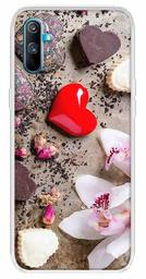 Amazon Brand - Solimo Designer Multicolor Heart Shell Design Printed Soft Back Case Mobile Cover for Realme C3