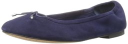 206 Collective Women's Madison Ballet Flat, Navy, 12 B US