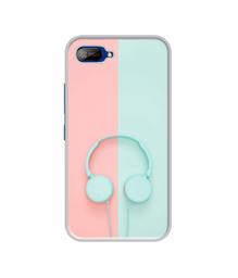 Amazon Brand - Solimo Designer Head Phone UV Printed Soft Back Case Mobile Cover for Itel A25