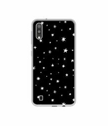 Amazon Brand - Solimo Designer Sperking Stars UV Printed Soft Back Case Mobile Cover for Samsung Galaxy M10