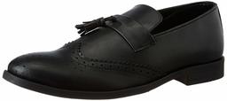 Amazon Brand - Symbol Men's BLACK PU Formal Shoes - 10 UK (AZ-SY-426)