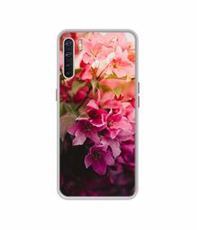 Amazon Brand - Solimo Designer Blossom Weather UV Printed Soft Back Case Mobile Cover for Oppo A91