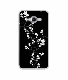 Amazon Brand - Solimo Designer Color Flowers UV Printed Soft Back Case Mobile Cover for Samsung Galaxy J2 Ace