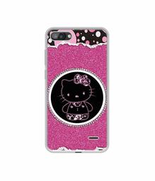 Amazon Brand - Solimo Designer Kitty with Glitter UV Printed Soft Back Case Mobile Cover for I Kall K1