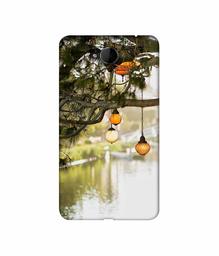 Amazon Brand - Solimo Designer Hanging Lights 3D Printed Hard Back Case Mobile Cover for Microsoft Lumia 650