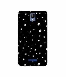 Amazon Brand - Solimo Designer Sperking Stars UV Printed Soft Back Case Mobile Cover for Gionee P7 Max