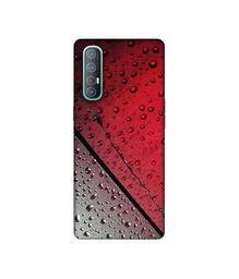 Amazon Brand - Solimo Designer Water Drop On Glass 3D Printed Hard Back Case Mobile Cover for Oppo Reno 3 Pro