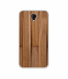 Amazon Brand - Solimo Designer Wooden Art UV Printed Soft Back Case Mobile Cover for Micromax Bharat 4 Q440