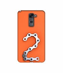 Amazon Brand - Solimo Designer Two Number 3D Printed Hard Back Case Mobile Cover for LG Stylus 2