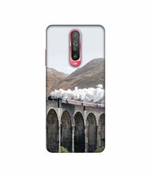 Amazon Brand - Solimo Designer Steam Train 3D Printed Hard Back Case Mobile Cover for Poco X2 / Mi Redmi K30