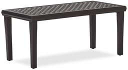 Strathwood Whidbey Cast-Aluminum Coffee Table