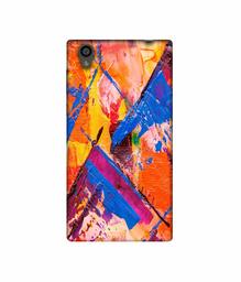 Amazon Brand - Solimo Designer Barfi Shape Multicolor Texture 3D Printed Hard Back Case Mobile Cover for Sony Xperia L1