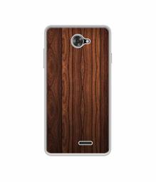 Amazon Brand - Solimo Designer Wooden Texture UV Printed Soft Back Case Mobile Cover for Panasonic P71