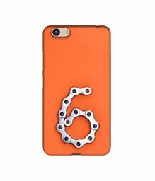 Amazon Brand - Solimo Designer Number Six 3D Printed Hard Back Case Mobile Cover for Vivo Y53