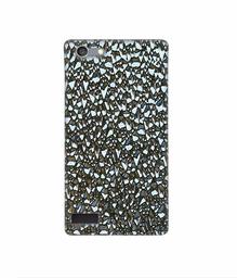 Amazon Brand - Solimo Designer Foil Paper Texture 3D Printed Hard Back Case Mobile Cover for Oppo Neo 7