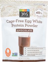 365 Everyday Value, Cage-Free Egg White Protein Powder, Chocolate, 12 oz