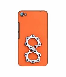 Amazon Brand - Solimo Designer Number Eight 3D Printed Hard Back Case Mobile Cover for Micromax Canvas Fire 4 A107